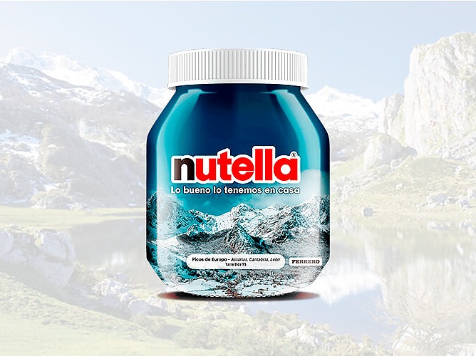 Asturias, uno de los protagonistas en la última campaña de Nutella